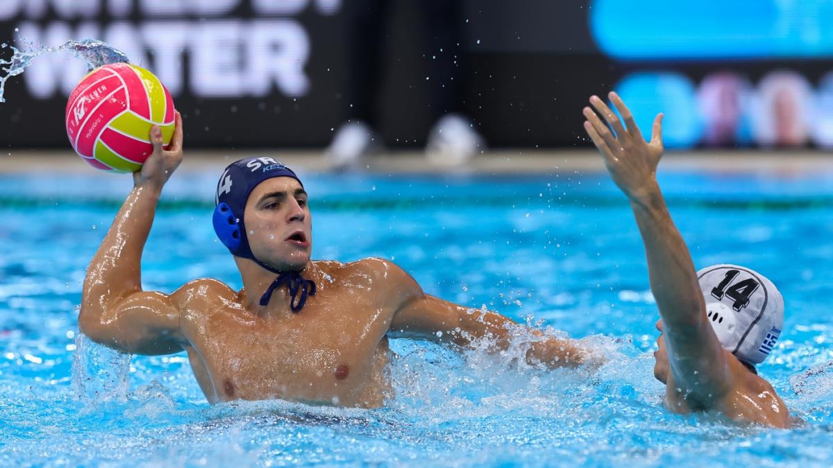 Detalj sa utakmica Srbija - Grčka