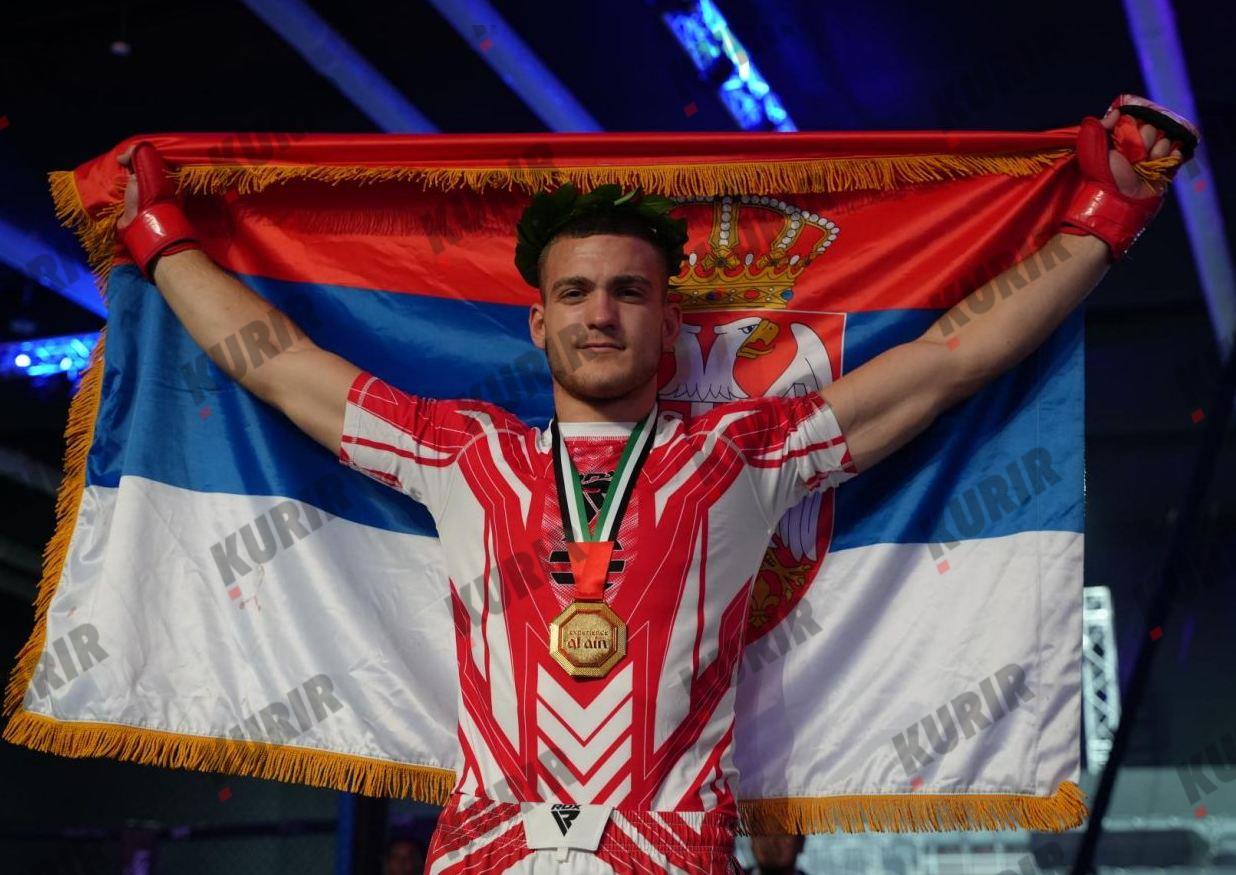 Nemanja Blagojević, šampion sveta u MMA