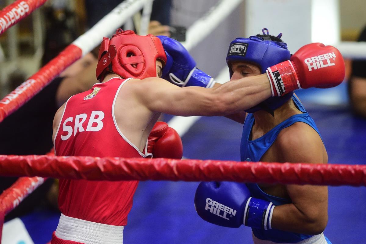 Viktor Majstorović tokom borbe