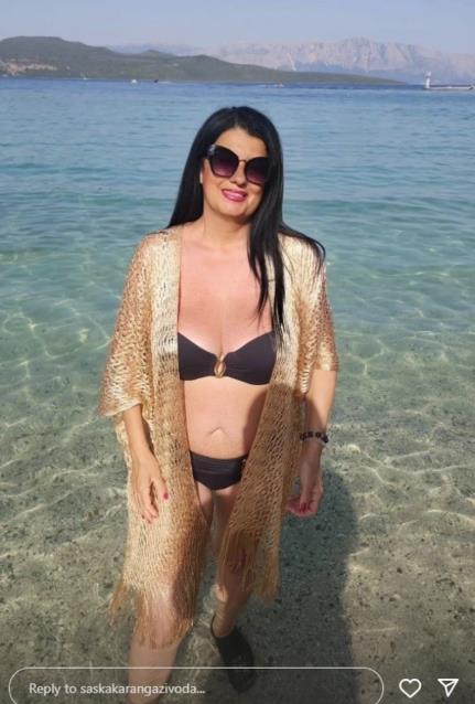 Saška Karan na moru