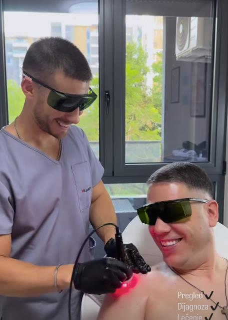 Bogdan Srejović kod doktora