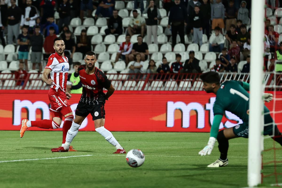 Detalj sa utakmice Crvena zvezda - Linkoln