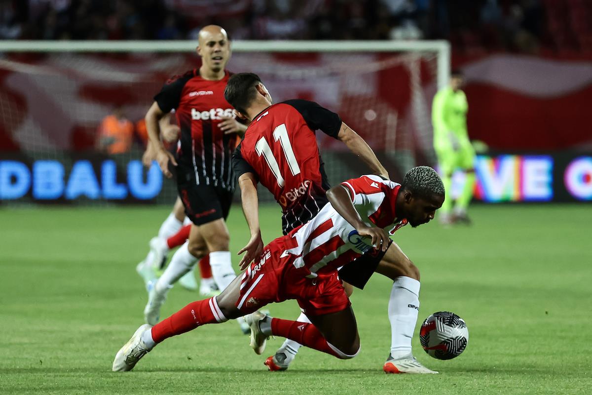 Detalj sa utakmice Crvena zvezda - Linkoln