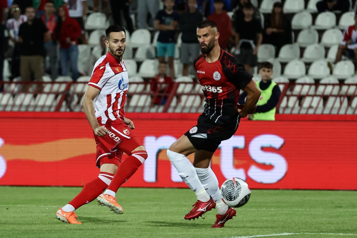 Detalj sa utakmice Crvena zvezda - Linkoln