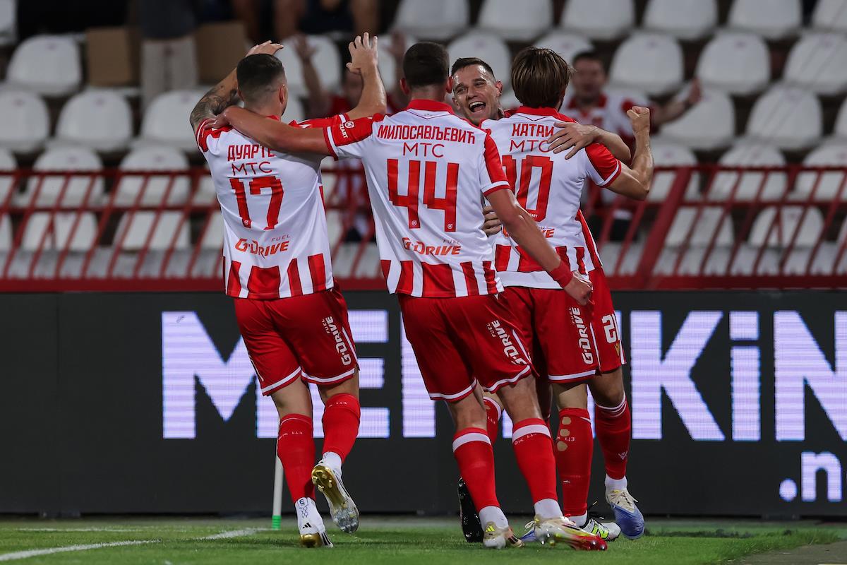 Detalj sa utakmice Crvena zvezda - Linkoln