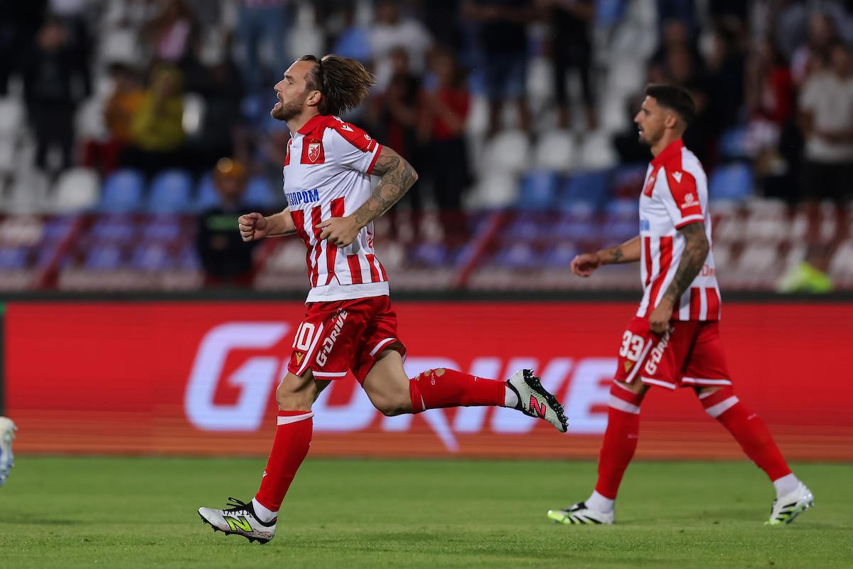 Detalj sa utakmice Crvena zvezda - Linkoln