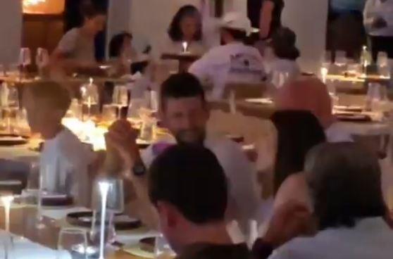 Novak Đoković na letovanju u Grčkoj