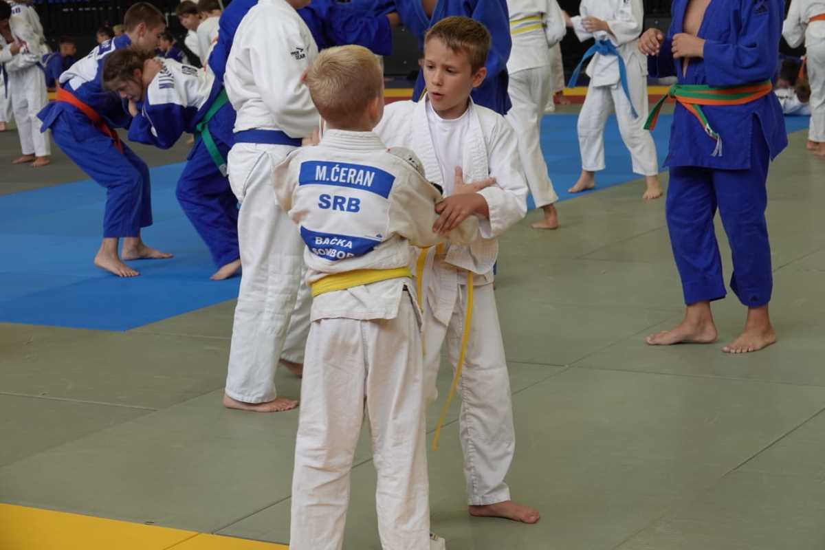 Trening kamp džudista u Somboru