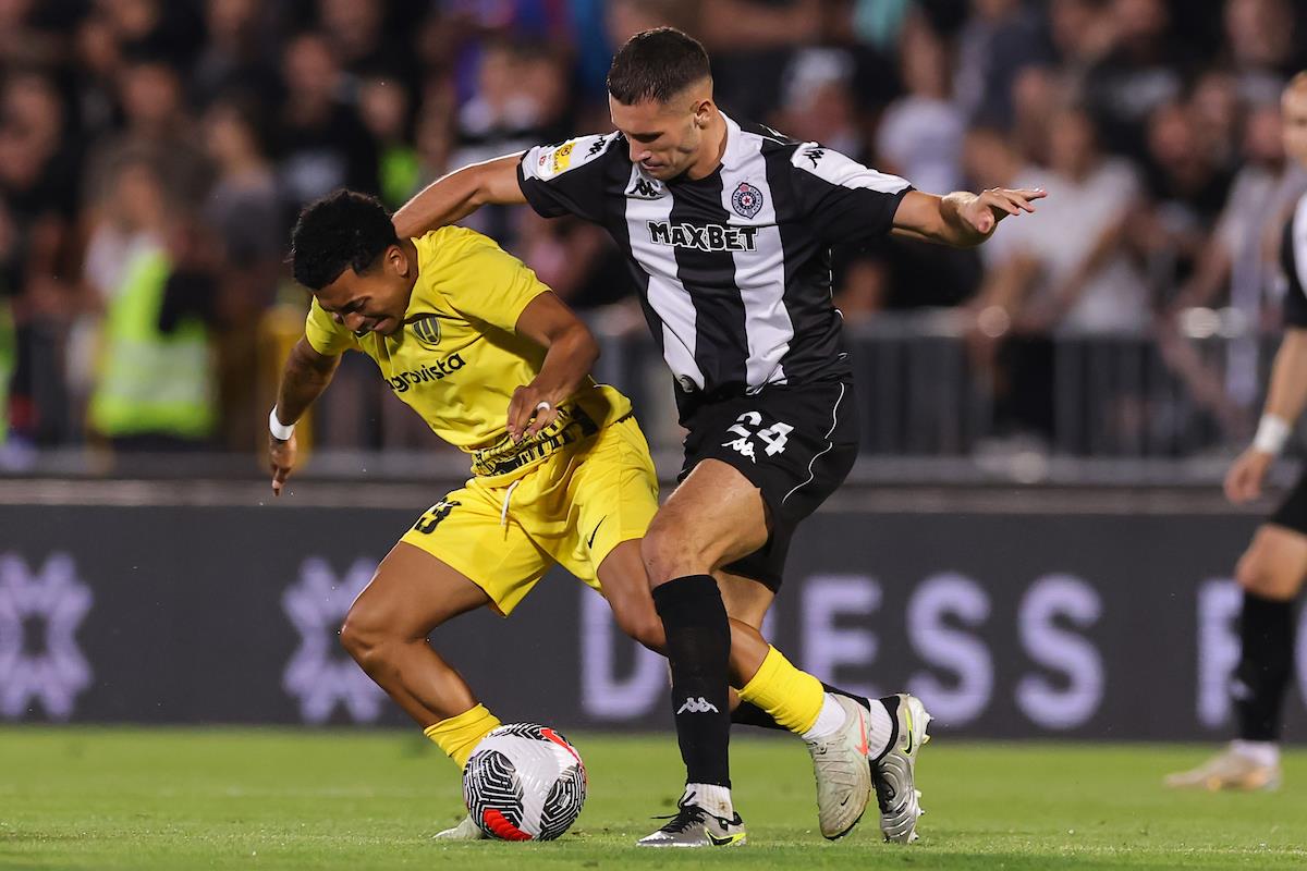 Detalj sa utakmice Partizan - Oleksandrija