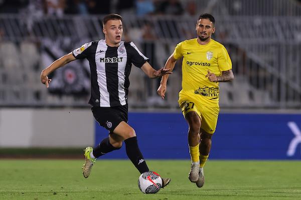 Detalj sa utakmice Partizan - Oleksandrija