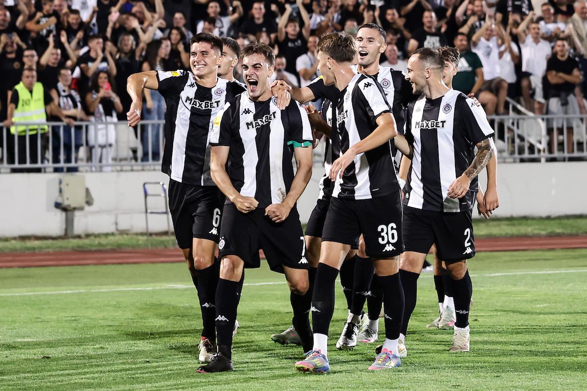 Detalj sa meča Partizan - Oleksandrija