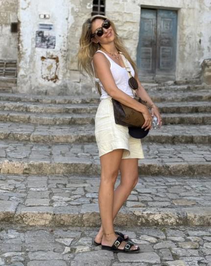 Kristina Radenković na putovanju