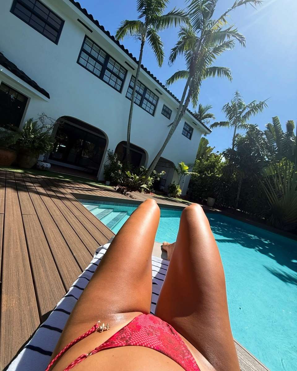 Arina Sabalenka na letovanju