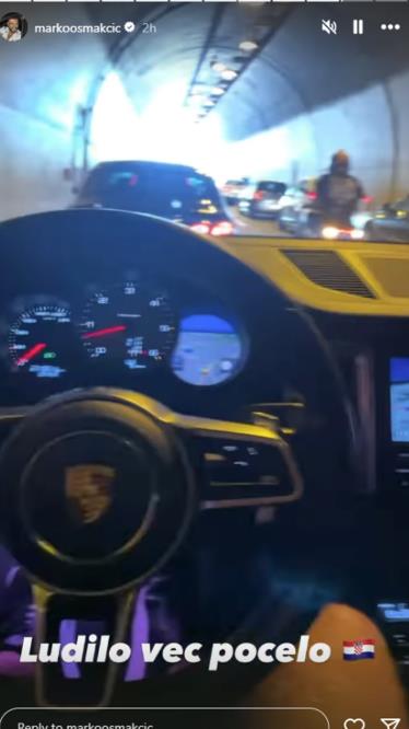 Marko Osmakčić na Tompsonovom koncertu