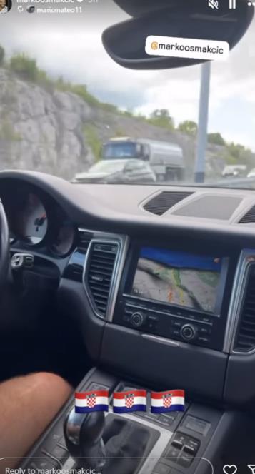 Marko Osmakčić na Tompsonovom koncertu