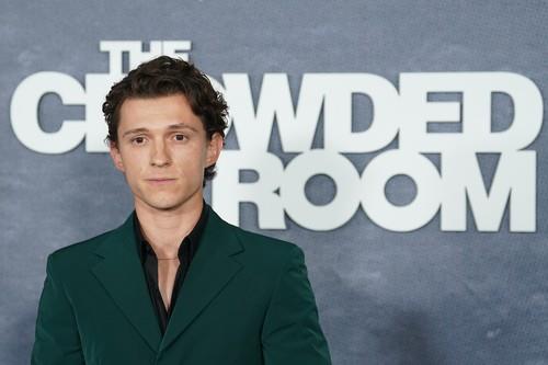 Tom Holand na promociji filma The Crowded Room