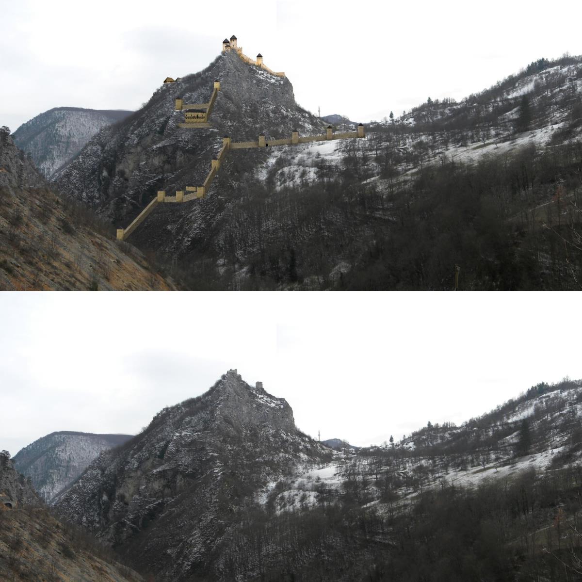 Foto privatna arhiva - ovako bi trebalo da izgleda rekonstrukcija tvrđave Mileševac.jpg