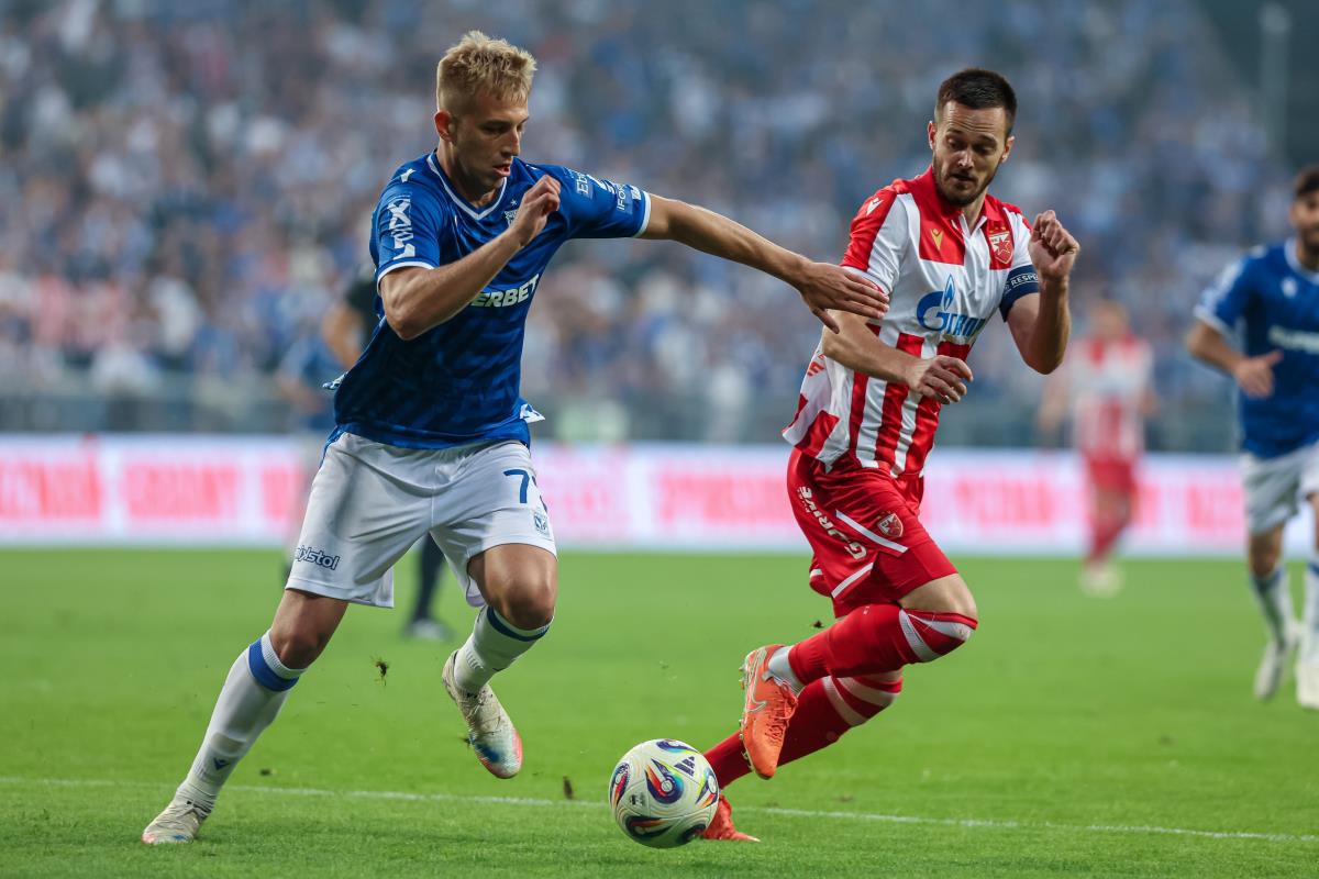 Detalj sa utakmice Leh - Crvena zvezda