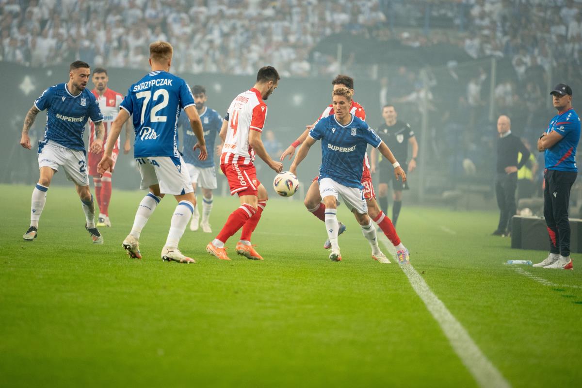 Detalj sa utakmice Leh - Crvena zvezda