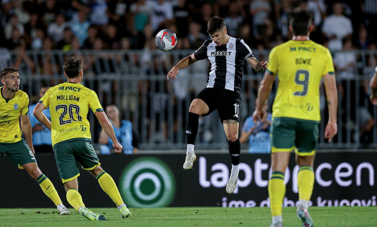 Detalj sa utakmice Partizan - Hibernijan