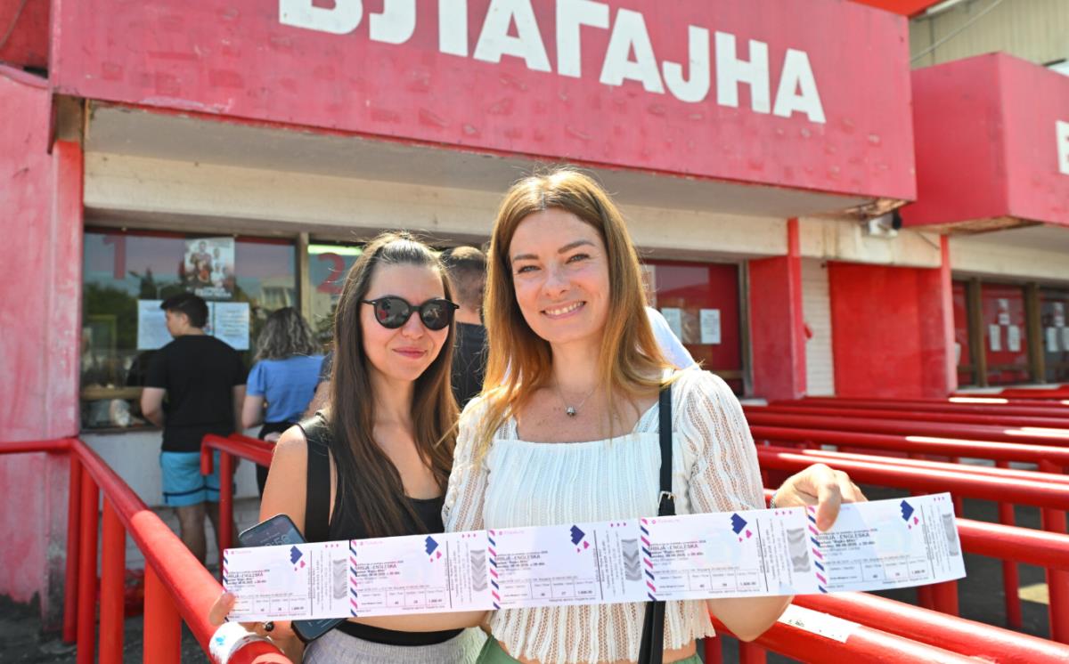 Prodaja karata za utakmicu Srbija - Engleska