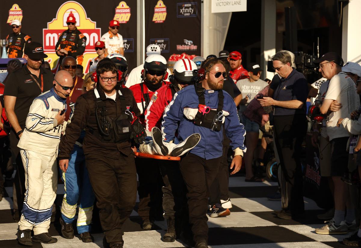 Konor Ziliš, NASCAR, nesreća