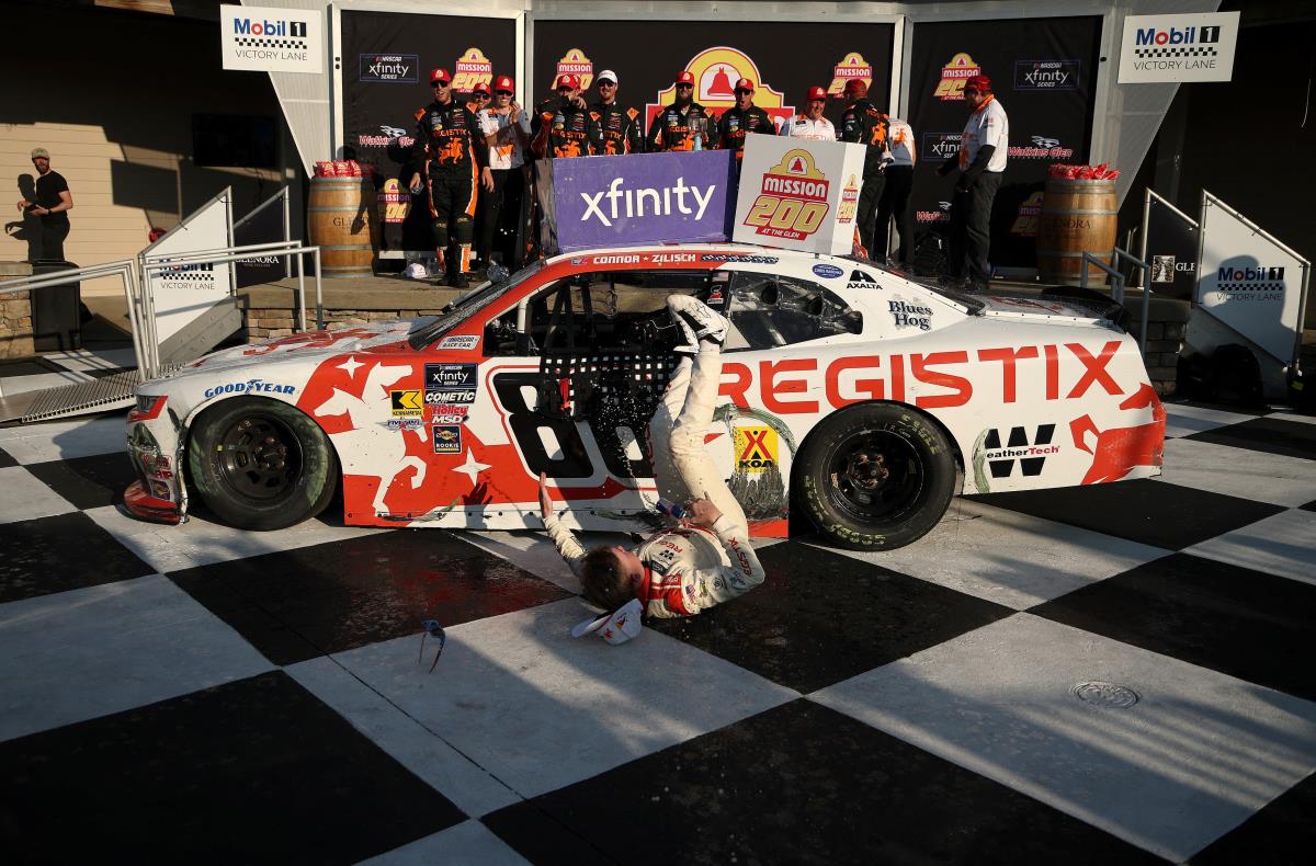 Konor Ziliš, NASCAR, nesreća