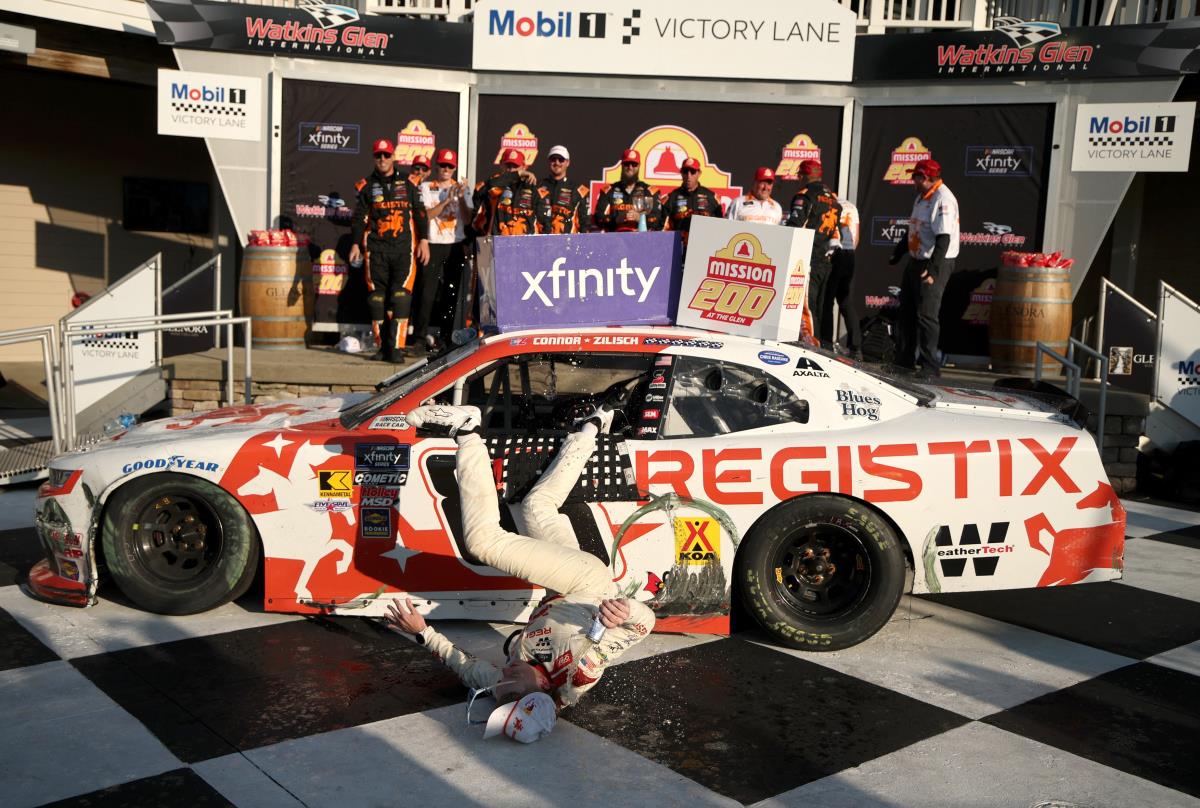 Konor Ziliš, NASCAR, nesreća
