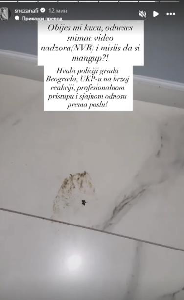 Obijena kuća Milana Borjana