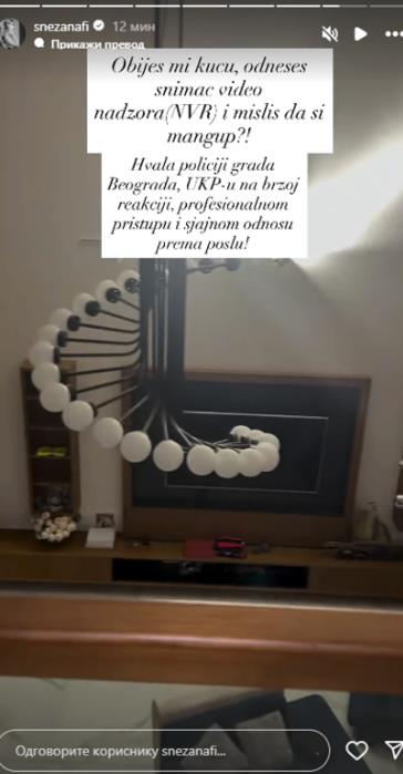 Obijena kuća Milana Borjana