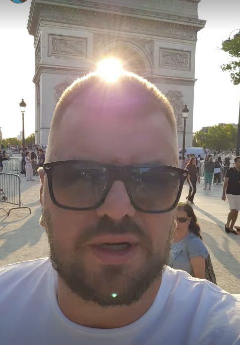 Marko Janjušević Janjuš u Parizu