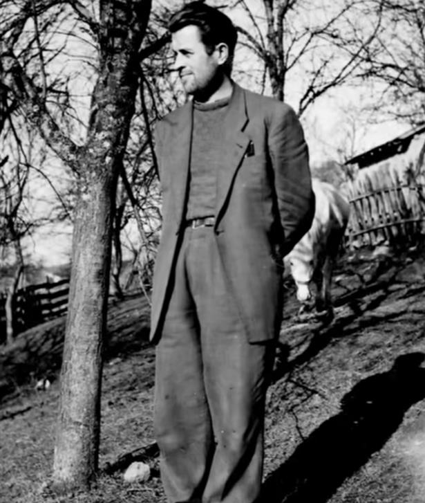 Pavle Đurišić 1943. godine kada je pobegao iz nemačkog zarobljeništva