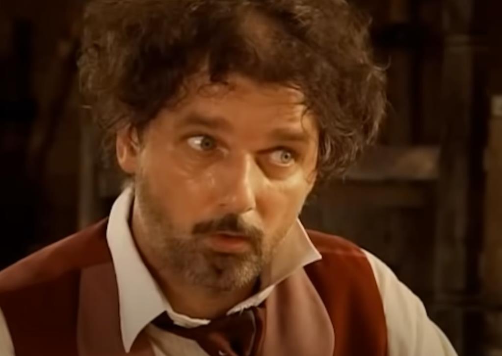 Milorad Mandić Manda u ulozi Kurjaka iz filma „Ivkova slava“