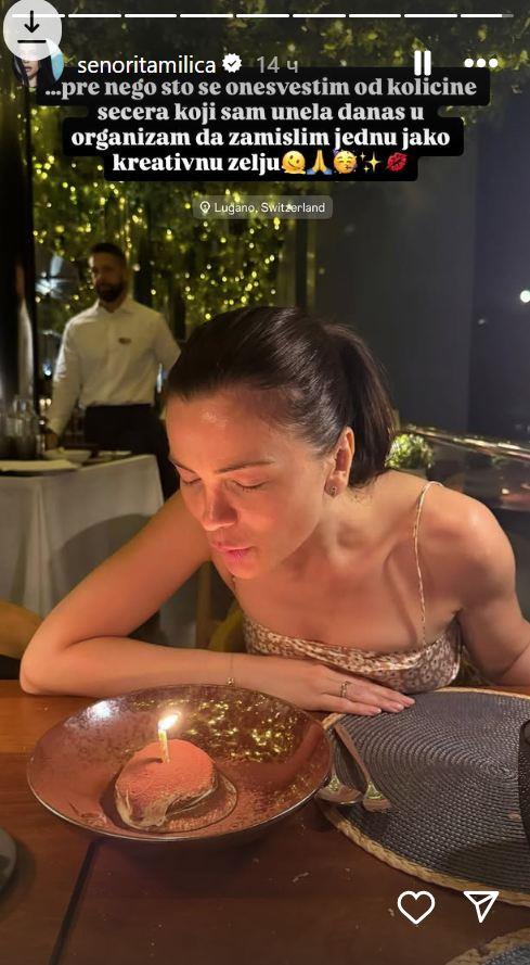 Milica Pavlović proslavila 34. rođendan