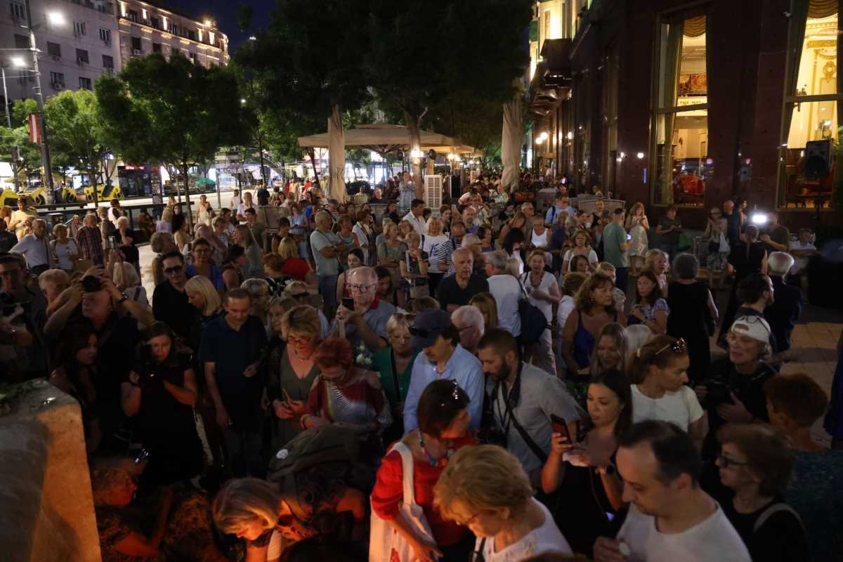 Okupljeni kod Terazijske česme upalili sveće u čast Dedićima