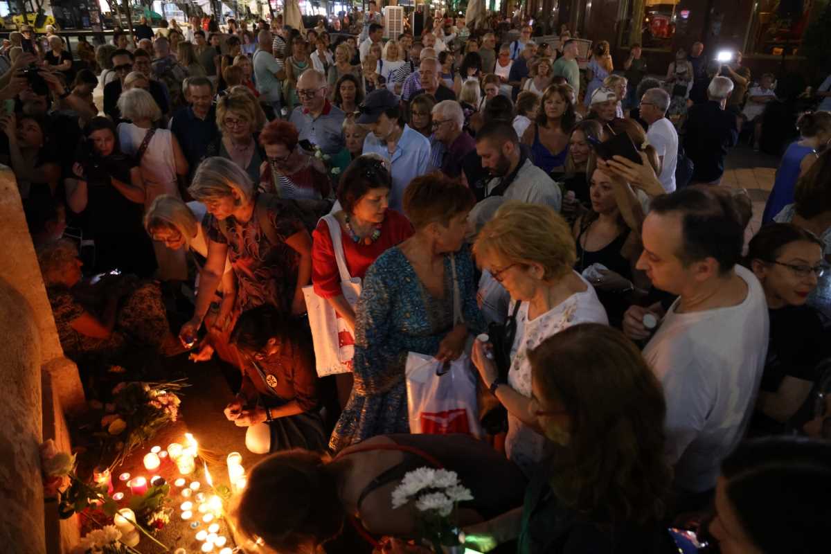 Okupljeni kod Terazijske česme upalili sveće u čast Dedićima