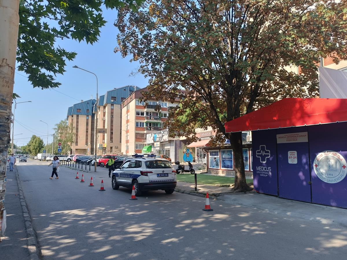 Mesto gde je starija žena povređena u Kragujevcu