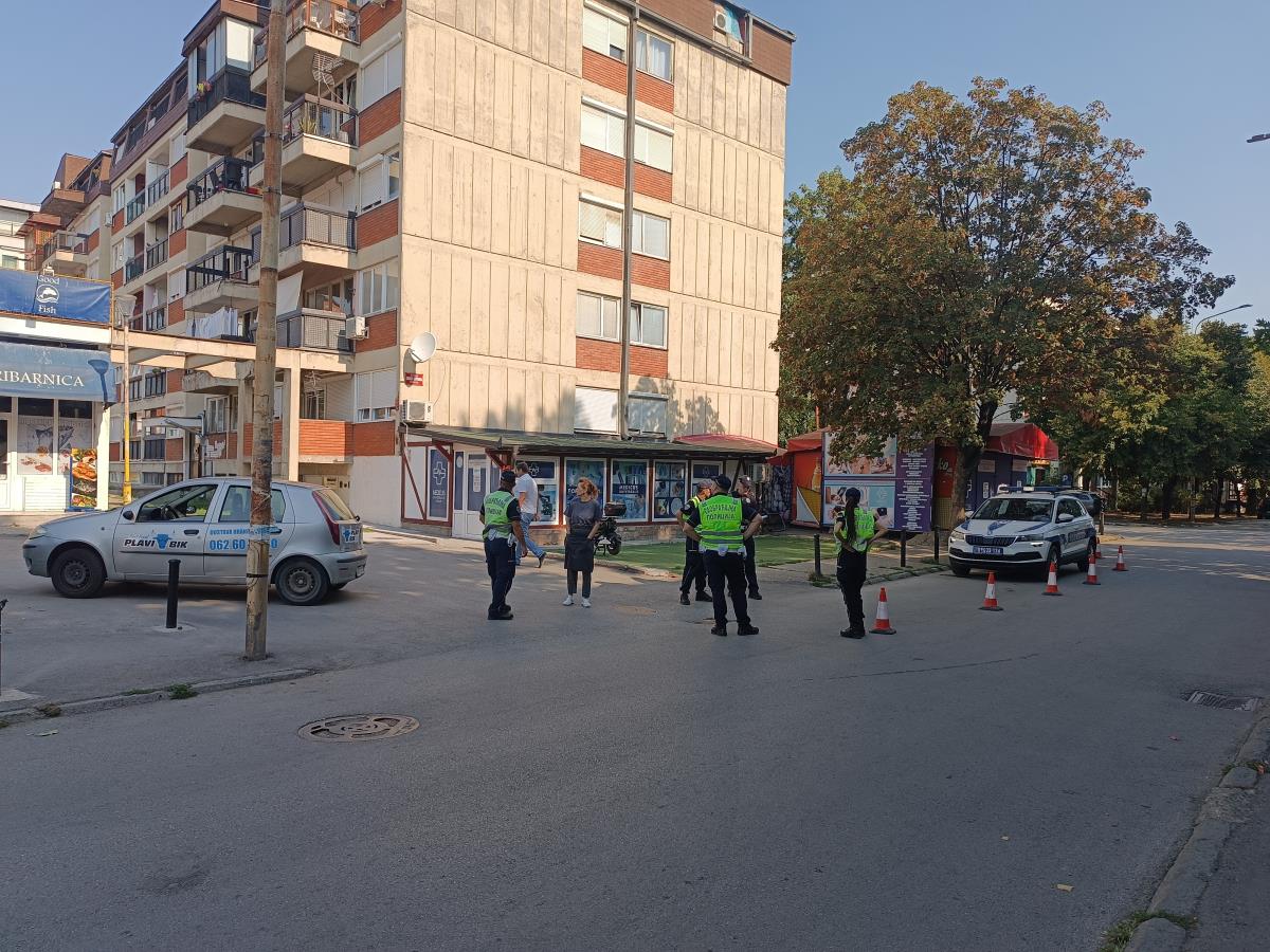 Mesto gde je starija žena povređena u Kragujevcu