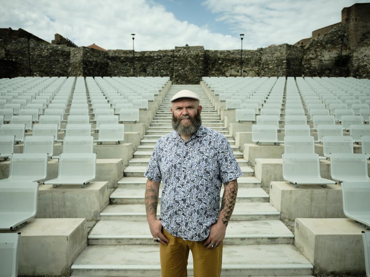 Darko Perić u Kladovu na tvrđavi