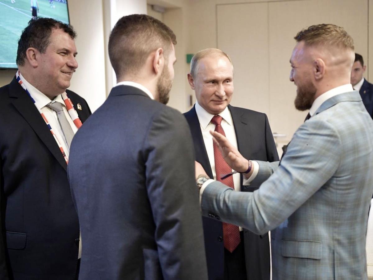 Vladimir Putin i Konor Mekgregor