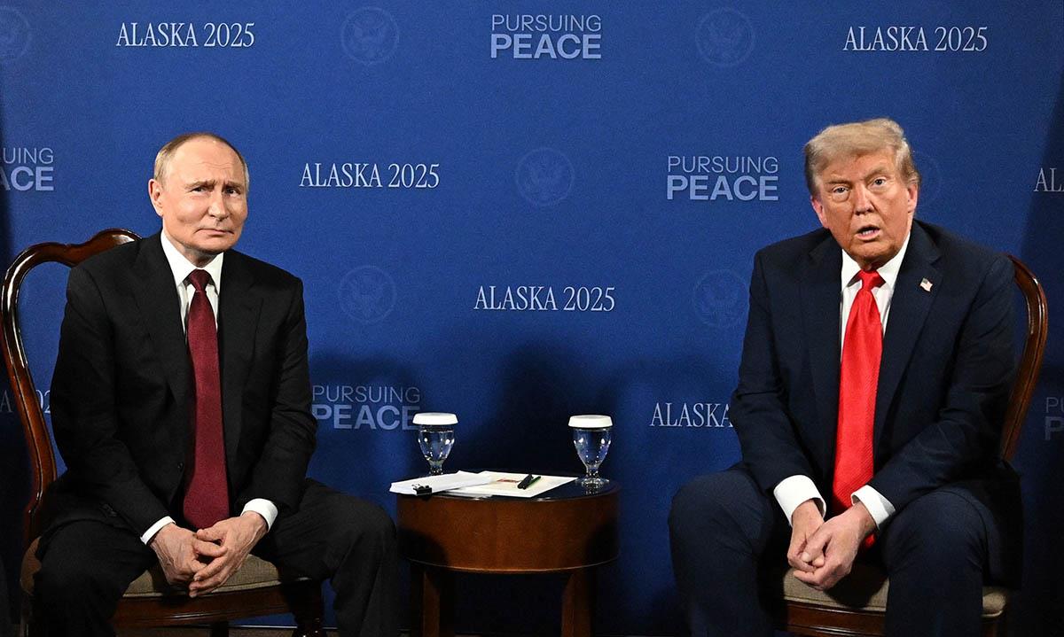 Putin Vladimir Donald Tramp Aljaska Sastanak