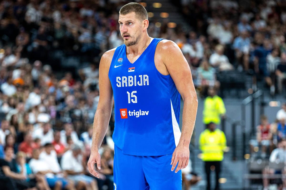 Nikola Jokić u dresu košarkaške reprezentacije Srbije