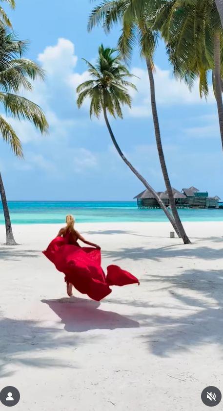 Bivša manekenka Sanja Papić na Maldivima