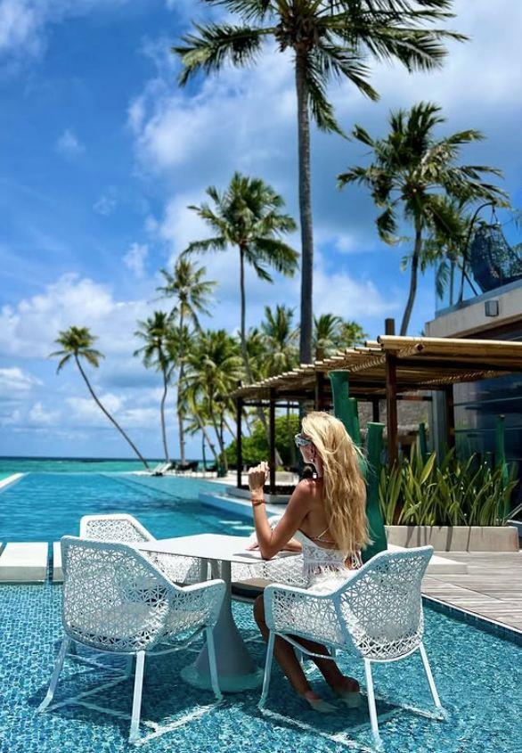 Bivša manekenka Sanja Papić na Maldivima