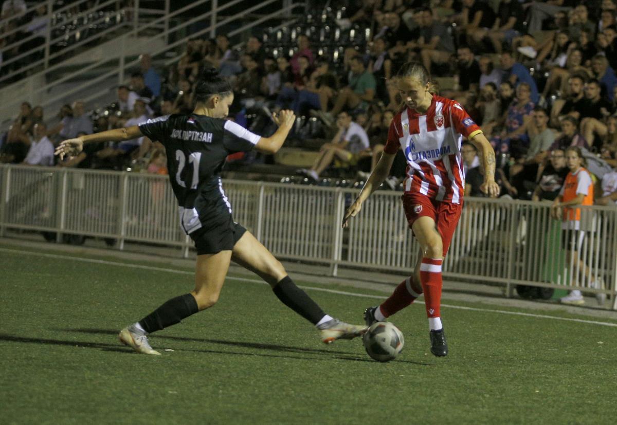 Ženski fudbal, ŽFK Partizan, ŽFK Crvena zvezda