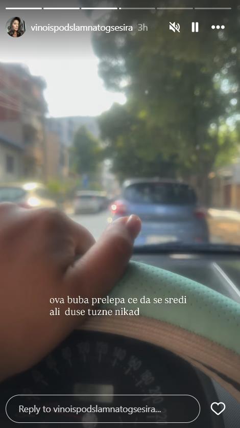 Andrijana Stojanović Cica uputila poruku osobi koja joj je uništila automobil