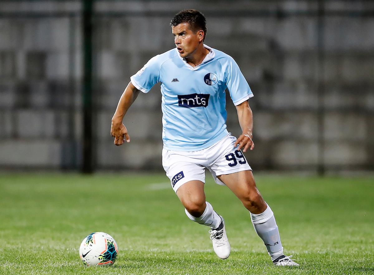 Andrija Kaluđerović u dresu Rada