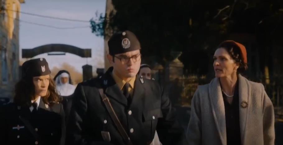 Sanja Moravčić kao Diana Budisavljević i Martina Kitanović kao Maja Buždon u filmu „Dara iz Jasenovca”