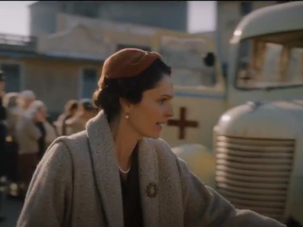 Sanja Moravčić kao Diana Budisavljević u filmu „Dara iz Jasenovca”