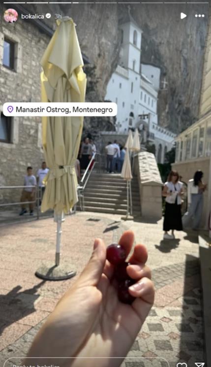 Bojana Ristivojević pod Ostrogom